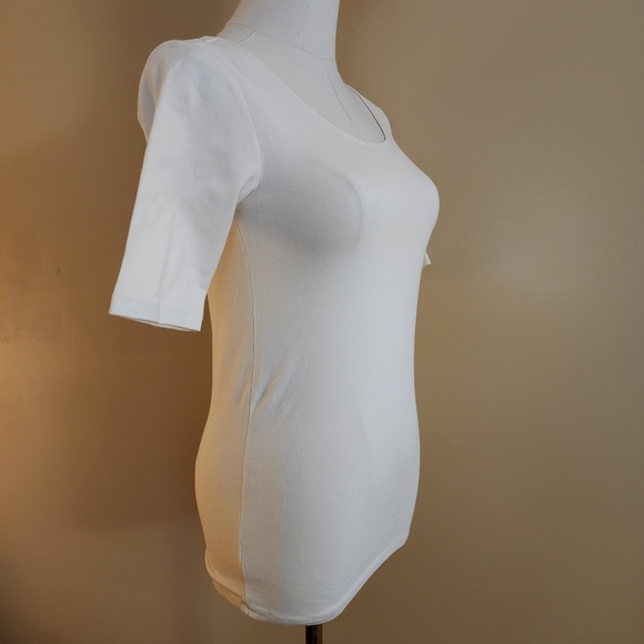 Ivory Stretch Tee, Women's S - Picture 7 of 13